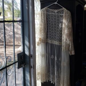 Lace cover up